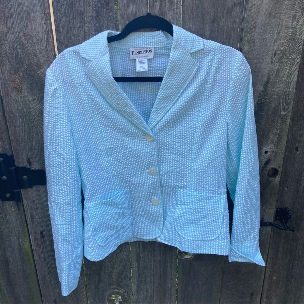 PENDLETON Women’s Small Button Down Shirt Blue